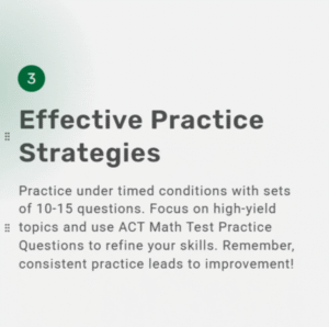 image shows effective practice strategies 