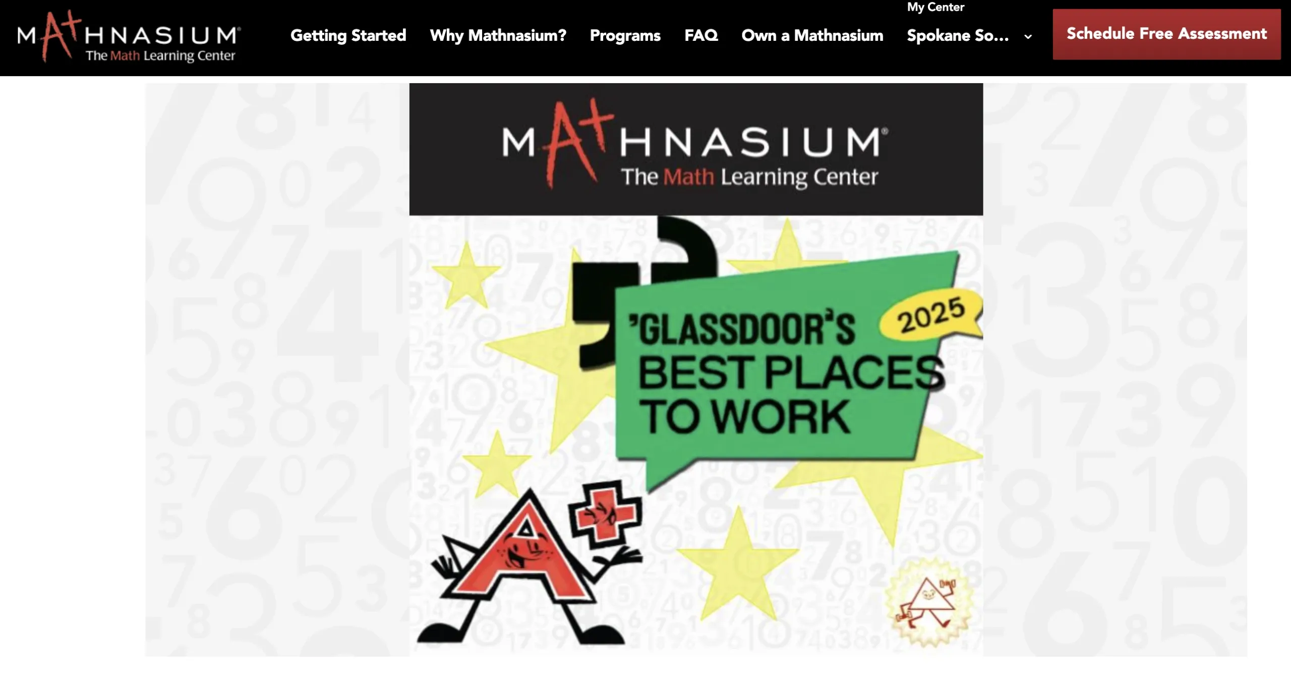 Mathnasium in Glassdoor's 100 Best Places to Work