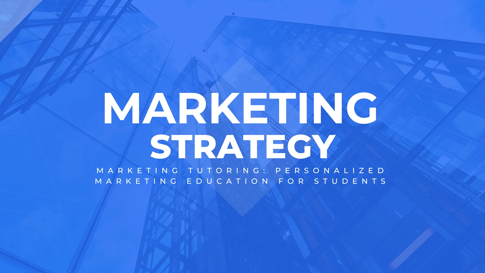 marketing tutoring