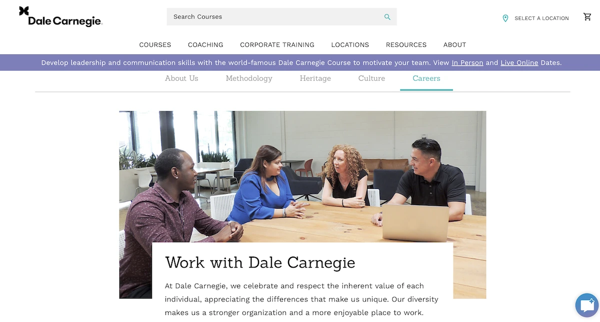 Dale Carnegie Training Careers