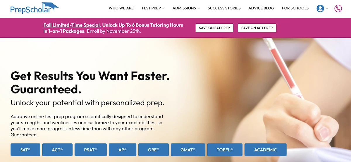 PrepScholar