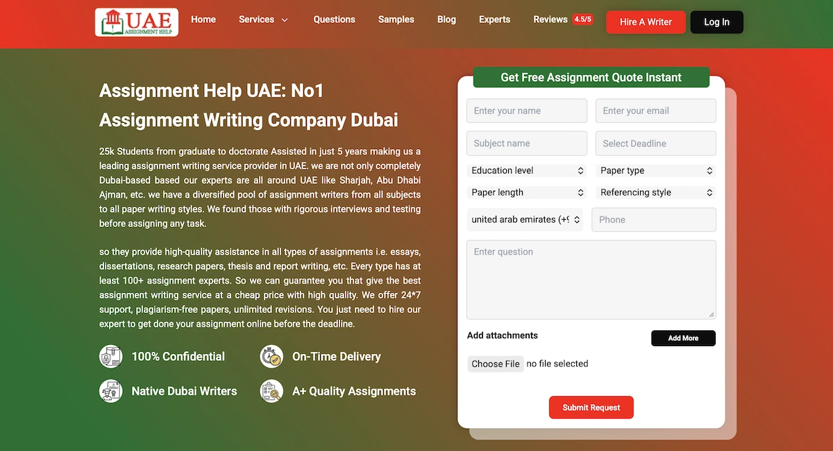 UAE Assignment Help