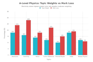 Image shown A-level physics