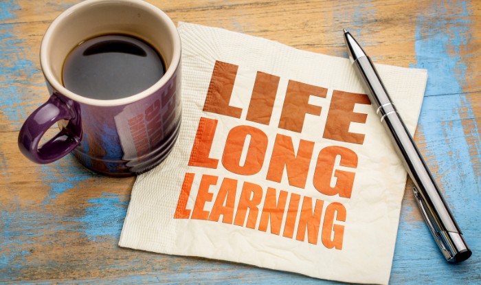 Tutor continuing to learn and grow to succeed in their part-time tutoring job
